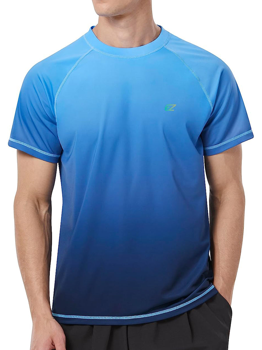 Men‘s Sun Protection Swim Shirts