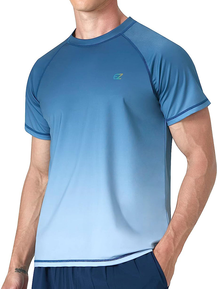 Men‘s Sun Protection Swim Shirts