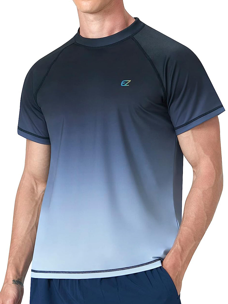 Men‘s Sun Protection Swim Shirts