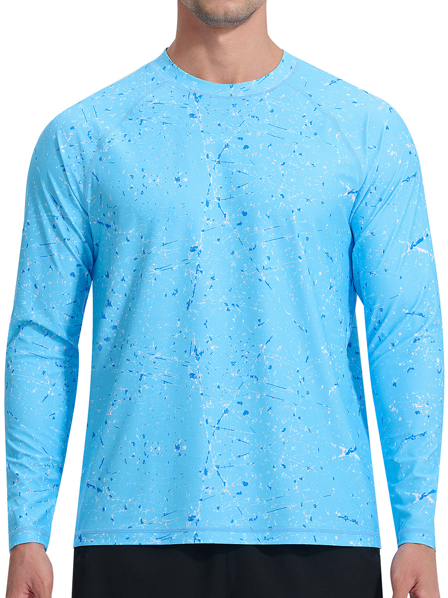 Men‘s Long Sleeve Swim Shirts