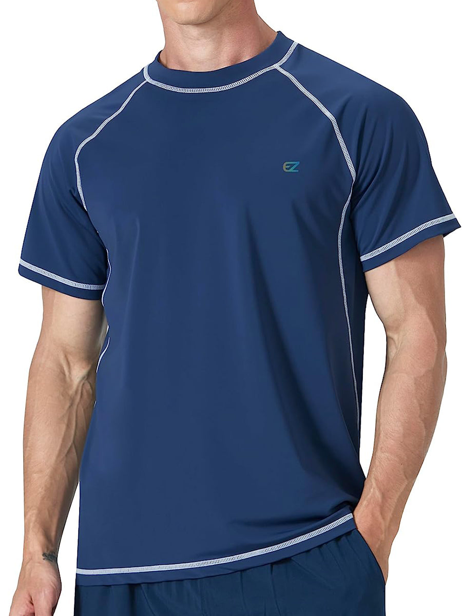 Men‘s Sun Protection Swim Shirts