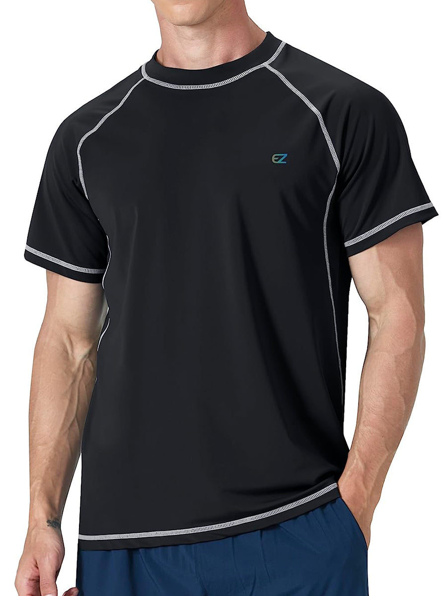 Men‘s Sun Protection Swim Shirts