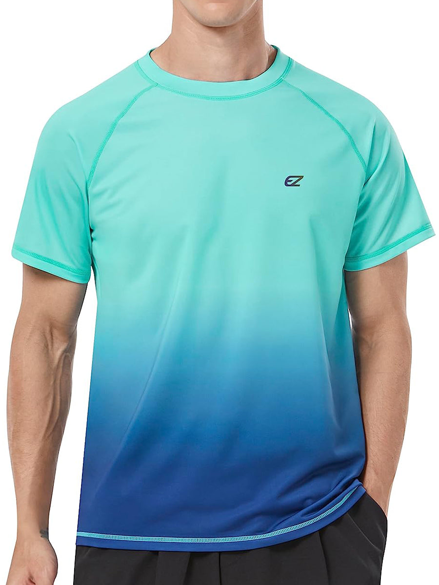 Men‘s Sun Protection Swim Shirts