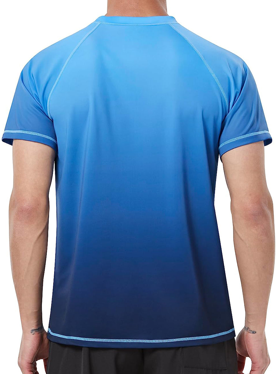 Men‘s Sun Protection Swim Shirts