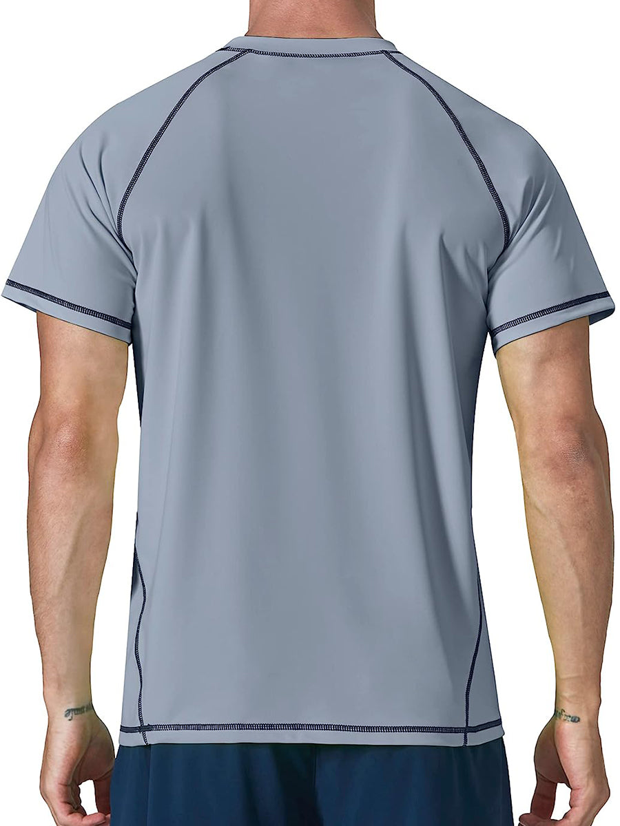 Men‘s Sun Protection Swim Shirts