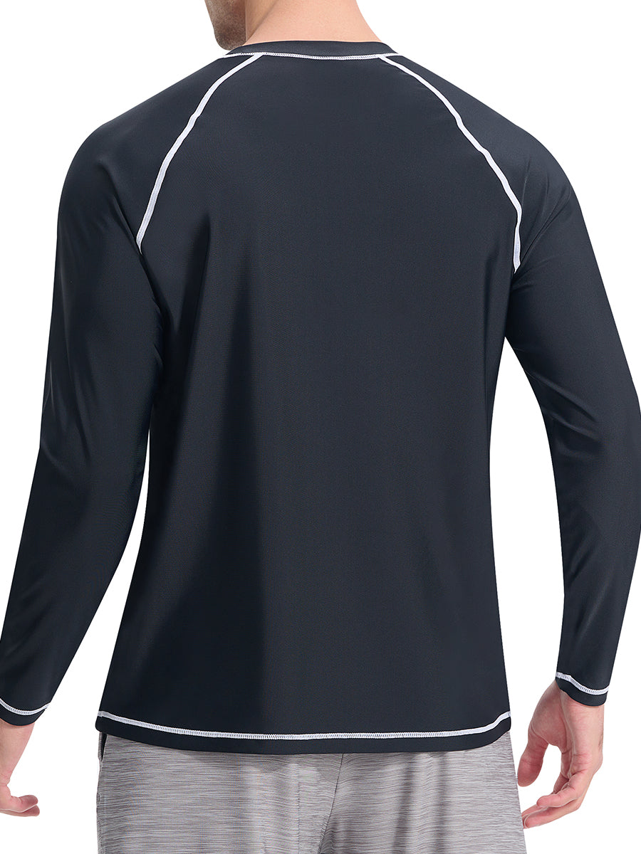 Men‘s Long Sleeve Swim Shirts