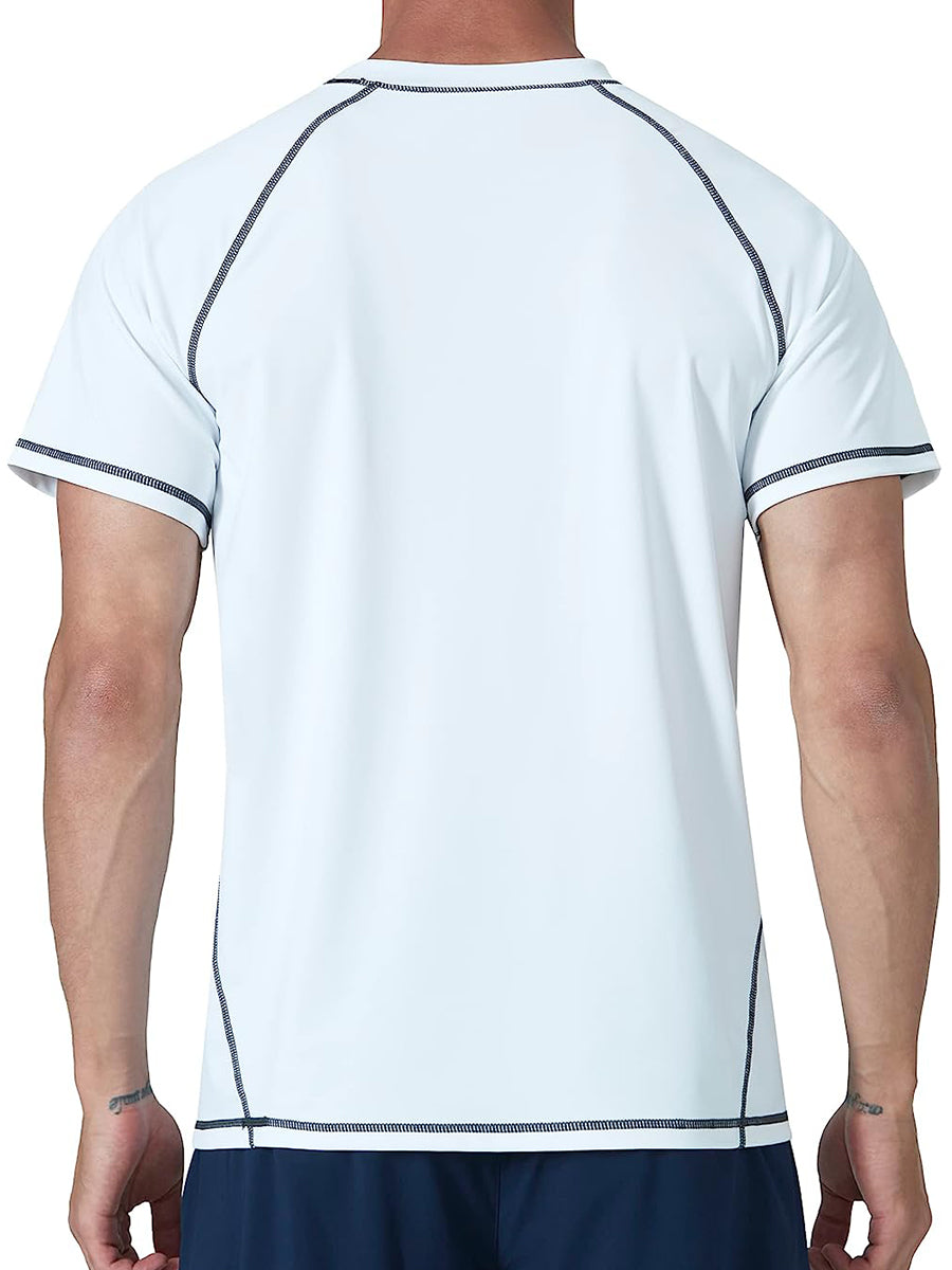 Men‘s Sun Protection Swim Shirts