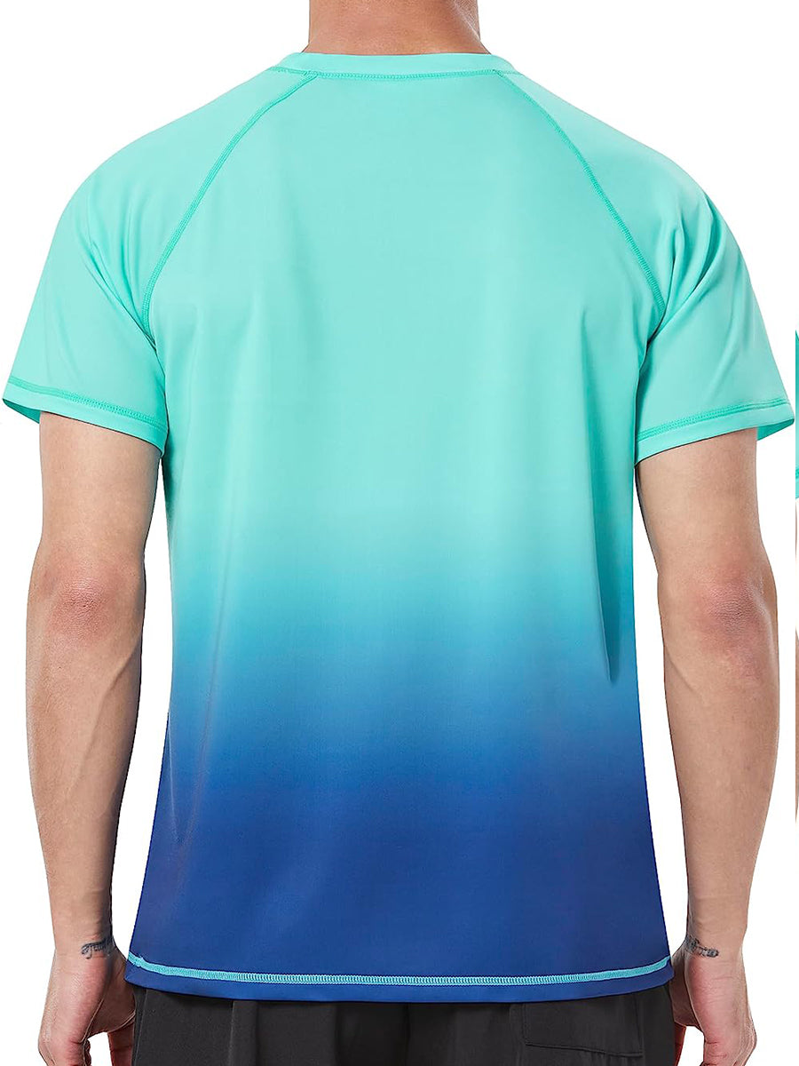 Men‘s Sun Protection Swim Shirts