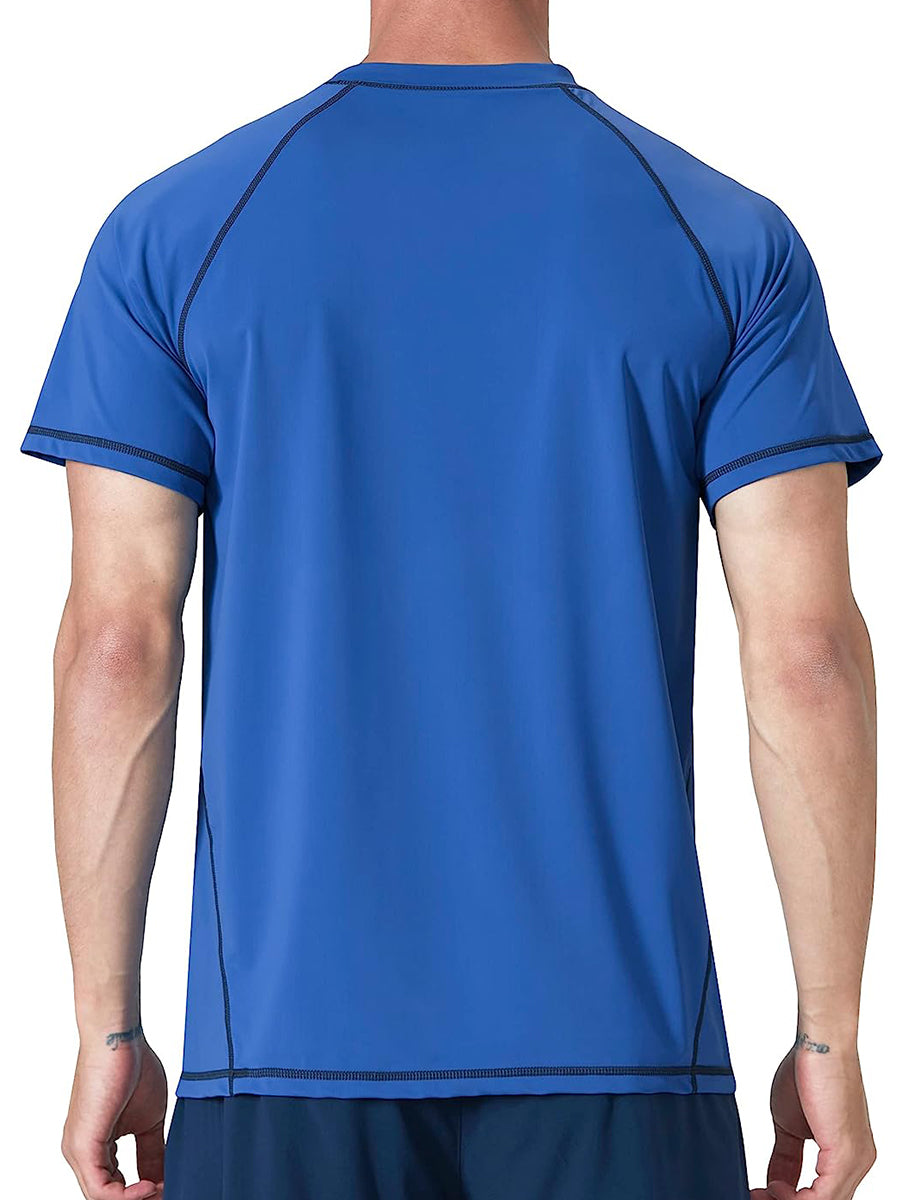 Men‘s Sun Protection Swim Shirts