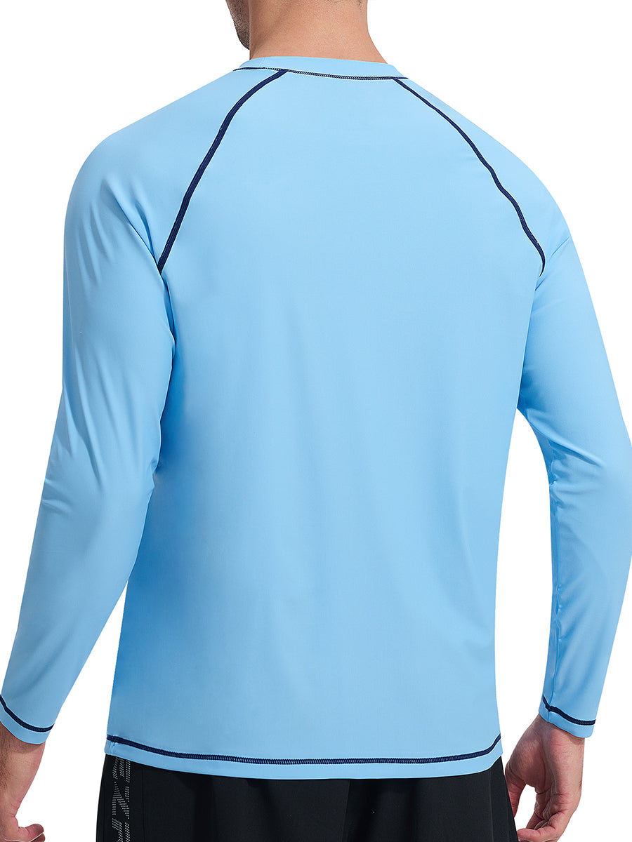 Men‘s Long Sleeve Swim Shirts