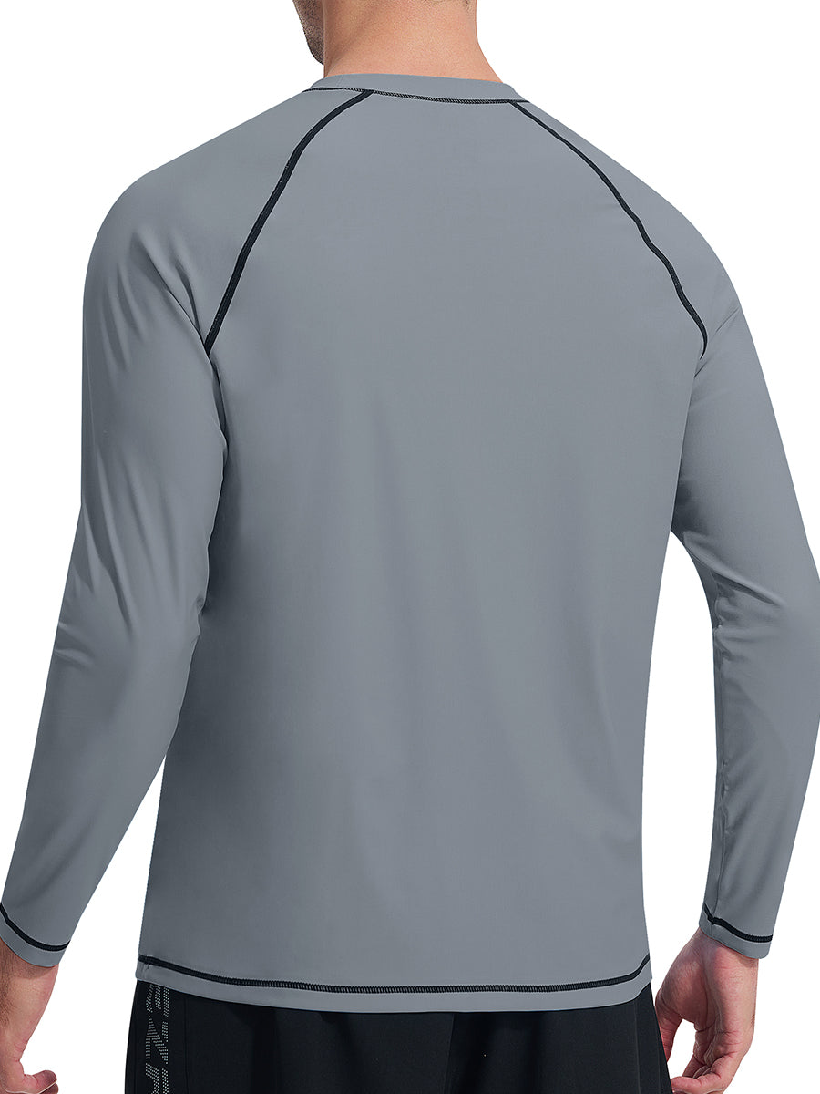 Men‘s Long Sleeve Swim Shirts