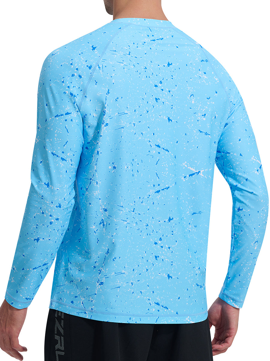 Men‘s Long Sleeve Swim Shirts