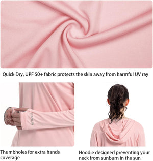 UPF 50+ Sun Protection Long Sleeve SPF Shirts