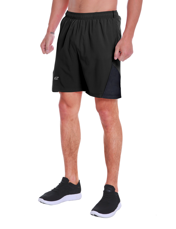 7 Inches Zipper Pockets Running Workout Shorts